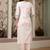 women ethnic motifs embroidered regular thread work  cotton kurta with trousers