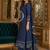 women ethnic motifs printed regular  cotton kurta with palazzos & with dupatta