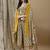 women floral printed regular cotton anarkali kurta with trousers & dupatta