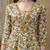 women floral printed regular cotton anarkali kurta with trousers & dupatta