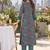 women floral printed regular  cotton kurta with trousers & with dupatta