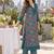 women floral printed regular  cotton kurta with trousers & with dupatta
