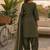 women ethnic motifs regular mirror work kurta with patiala & with dupatta