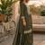 women ethnic motifs regular mirror work kurta with patiala & with dupatta