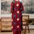 women printed regular  cotton kurta with palazzos & with dupatta
