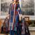 women printed regular  cotton kurta with palazzos & with dupatta