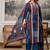 women printed regular  cotton kurta with palazzos & with dupatta