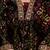 women ethnic motifs printed regular thread work kurta with trousers & with dupatta