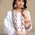 women floral printed regular kurta with trousers & with dupatta