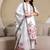 women floral printed regular kurta with trousers & with dupatta