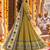 women ethnic motifs printed empire  cotton kurta with trousers & with dupatta