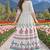 women floral printed angrakha  cotton kurta with trousers & with dupatta