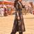 women ethnic motifs printed regular  cotton kurta with trousers & with dupatta
