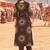 women ethnic motifs printed regular  cotton kurta with trousers & with dupatta