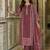 women ethnic motifs printed regular  cotton kurta with trousers & with dupatta