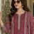 women ethnic motifs printed regular  cotton kurta with trousers & with dupatta