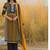 women printed regular  cotton kurta with trousers & with dupatta