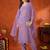 women floral embroidered regular thread work chanderi cotton kurta with trousers & with dupatta