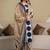 women printed regular  cotton kurta with palazzos & with dupatta