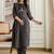 women ethnic motifs printed regular  cotton kurta with palazzos & with dupatta