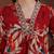 embroidered viscose rayon kurta set