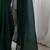 Green embellished beads and stones tissue saree