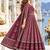 women ethnic motifs printed empire gotta patti  cotton kurta with trousers & with dupatta