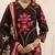 women floral embroidered beads and stones  cotton kurta with palazzos & with dupatta