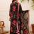 women floral embroidered beads and stones  cotton kurta with palazzos & with dupatta