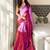 Pink pink woven design tissue sarees