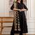 women ethnic motifs printed angrakha kurta with trousers & with dupatta