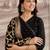 women ethnic motifs printed angrakha kurta with trousers & with dupatta