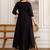 women ethnic motifs printed angrakha kurta with trousers & with dupatta