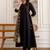 women ethnic motifs printed angrakha kurta with trousers & with dupatta