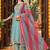 women ethnic motifs embroidered kurta with trouser & dupatta