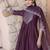 women geometric embroidered silk kurta with trousers & dupatta
