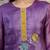 women floral embroidered regular thread work kurta with trousers & with dupatta