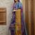 women floral embroidered regular thread work kurta with trousers & with dupatta
