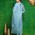 women floral embroidered kurta with trousers & dupatta