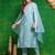 women floral embroidered kurta with trousers & dupatta