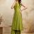 women regular kurta with palazzos