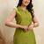women regular kurta with palazzos