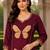 women floral embroidered regular thread work  cotton kurta with palazzos