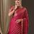Pink pink & gold-toned woven design zari  georgette kanjeevaram saree