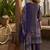 women ethnic motifs printed regular  silk kurta with trousers & with dupatta