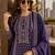 women ethnic motifs printed regular  silk kurta with trousers & with dupatta