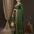 Green green & gold-toned woven design zari  georgette kanjeevaram saree