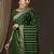 Green green & gold-toned woven design zari  georgette kanjeevaram saree