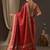 Red red & gold-toned woven design zari  georgette kanjeevaram saree