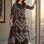 women ethnic motifs printed regular mirror work  cotton kurta with palazzos & with dupatta